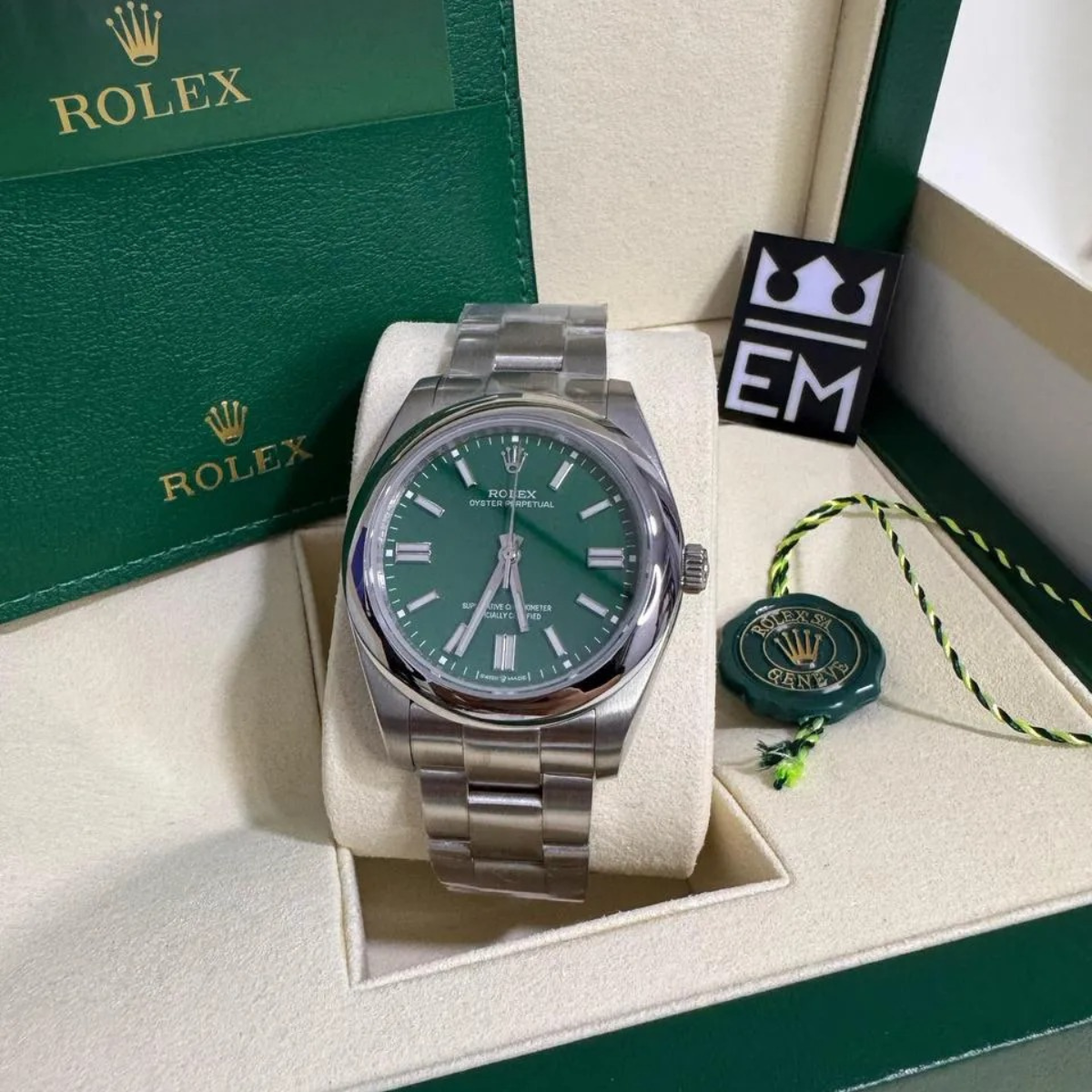 Oyster Perpetual 41 “Green Dial”